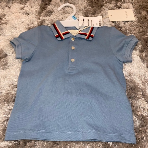 Gucci Other - Boys Gucci polo tee. Brand new. Tags attached. Size 12-18 mos